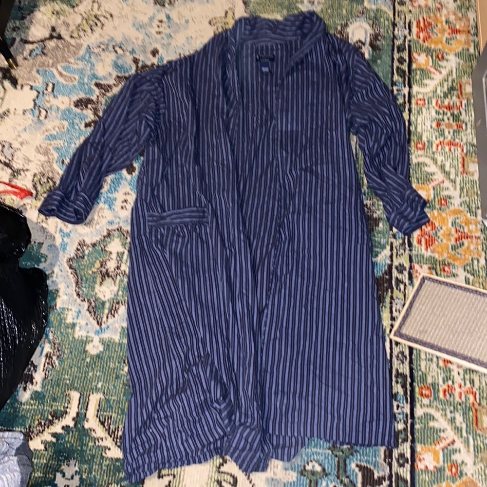 Striped Blue Robe